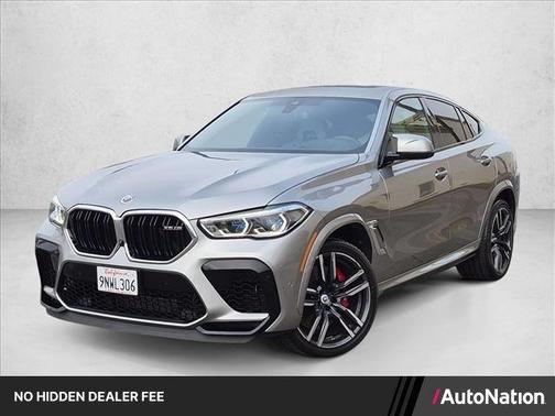 Gray Metallic 2023 BMW X6 M Base