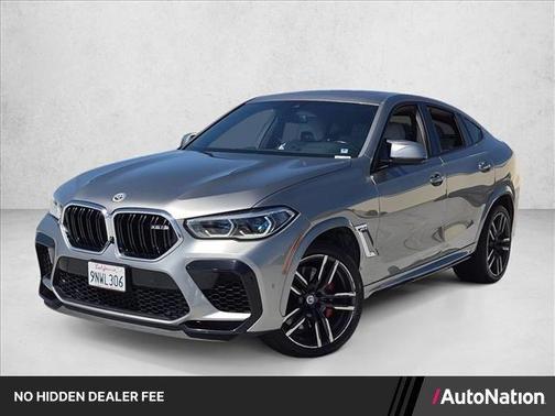 Gray Metallic 2023 BMW X6 M Base