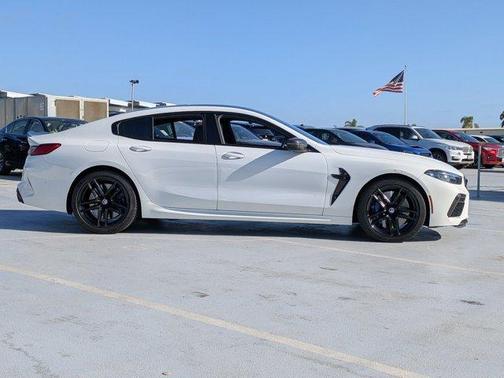 Alpine White 2023 BMW M8 Competition Gran Coupe