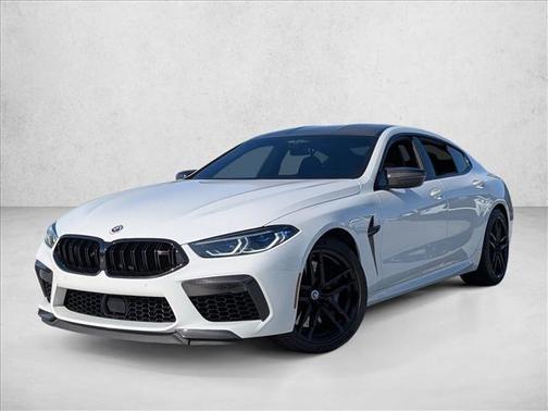 Alpine White 2023 BMW M8 Competition Gran Coupe