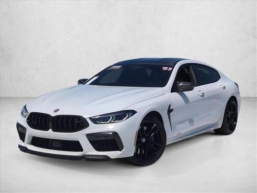 Alpine White 2023 BMW M8 Competition Gran Coupe