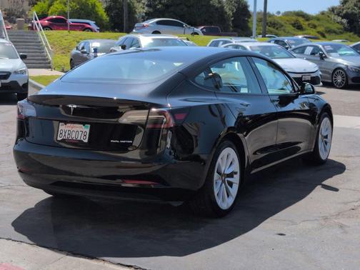 Black 2021 Tesla Model 3 Long Range