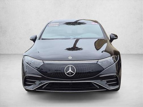 Obsidian Black Metallic 2023 Mercedes-Benz EQS 580 Base 4MATIC