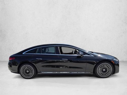 Obsidian Black Metallic 2023 Mercedes-Benz EQS 580 Base 4MATIC