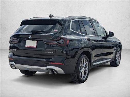 Jet Black 2024 BMW X3 sDrive30i