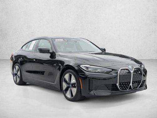 Black Sapphire Metallic 2023 BMW i4 Gran Coupe eDrive35