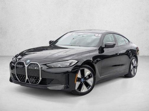 Black Sapphire Metallic 2023 BMW i4 Gran Coupe eDrive35