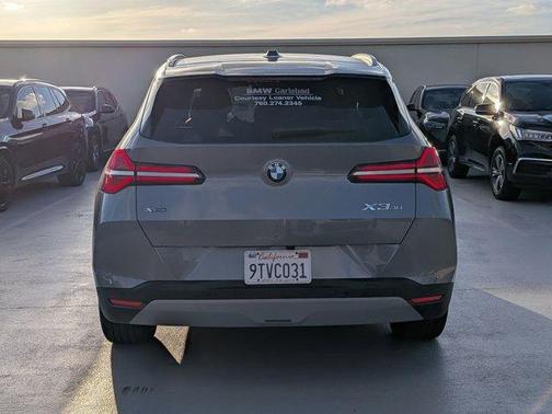 Skyscraper Gray Metallic 2025 BMW X3 30 xDrive