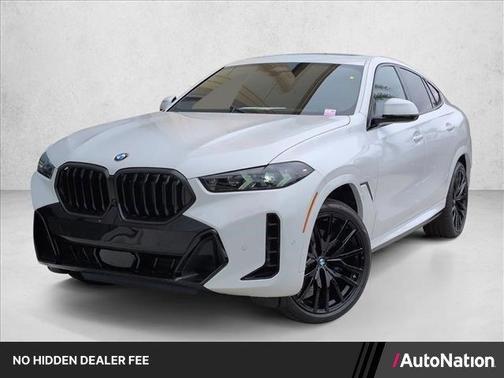 Alpine White 2027 BMW X6 xDrive40i