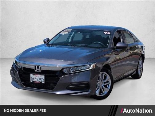 Lunar Silver Metallic 2019 Honda Accord LX