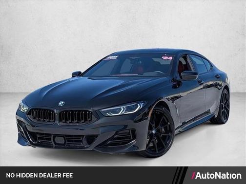 Black Sapphire Metallic 2024 BMW 840 Gran Coupe i