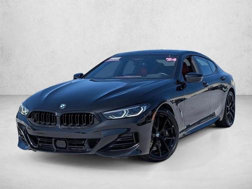 Black Sapphire Metallic 2024 BMW 840 Gran Coupe i