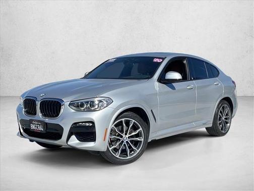 Glacier Silver Metallic 2020 BMW X4 xDrive30i