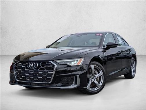 Mythos Black Metallic 2024 Audi A6 55 Premium