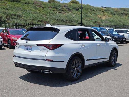 Platinum White Pearl 2022 Acura MDX A-Spec