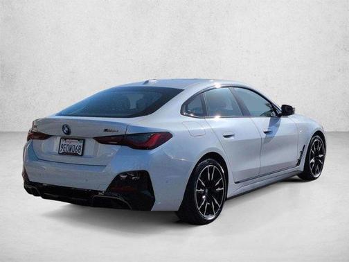 Mineral White Metallic 2023 BMW i4 Gran Coupe M50