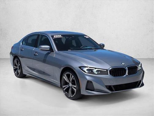Gray Metallic 2024 BMW 330 i