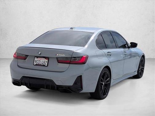 Gray Metallic 2023 BMW M340 i