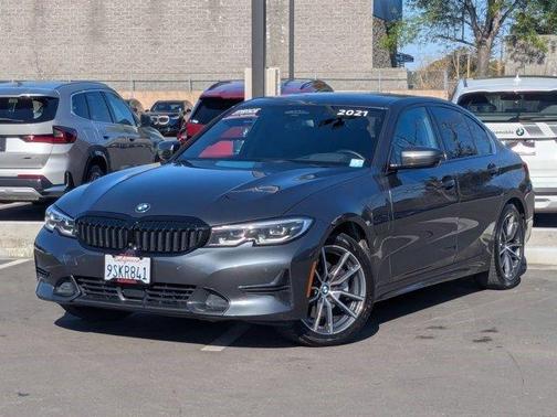 Mineral Gray Metallic 2021 BMW 330e xDrive