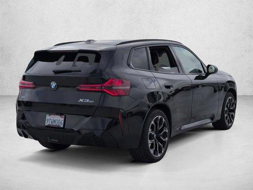 Black Sapphire Metallic 2025 BMW X3 30 xDrive