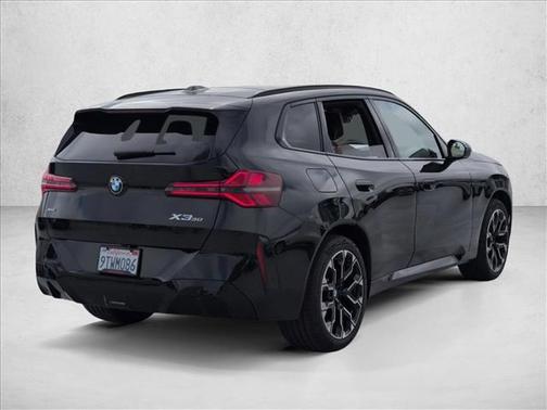 Black Sapphire Metallic 2025 BMW X3 30 xDrive