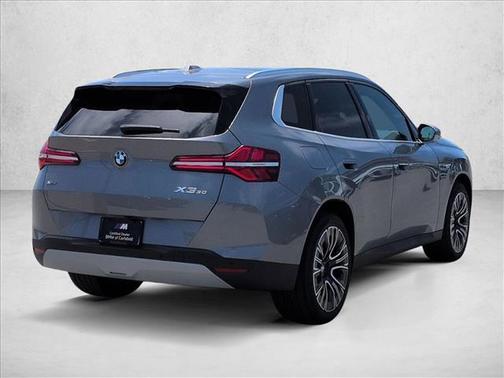 Gray Metallic 2026 BMW X3 30 xDrive
