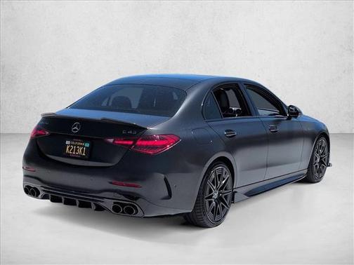 Cirrus Silver Metallic 2025 Mercedes-Benz AMG C 43 Base 4MATIC