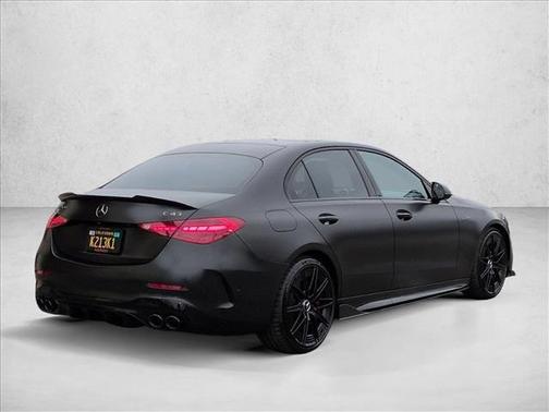Cirrus Silver Metallic 2025 Mercedes-Benz AMG C 43 Base 4MATIC
