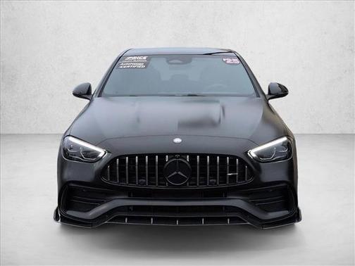 Cirrus Silver Metallic 2025 Mercedes-Benz AMG C 43 Base 4MATIC
