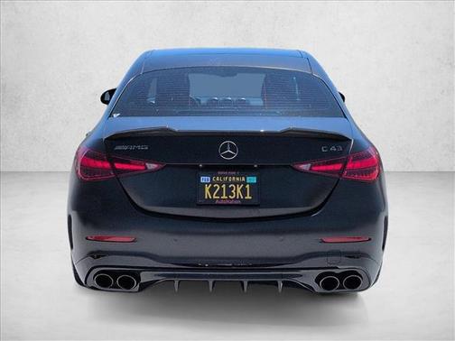Cirrus Silver Metallic 2025 Mercedes-Benz AMG C 43 Base 4MATIC