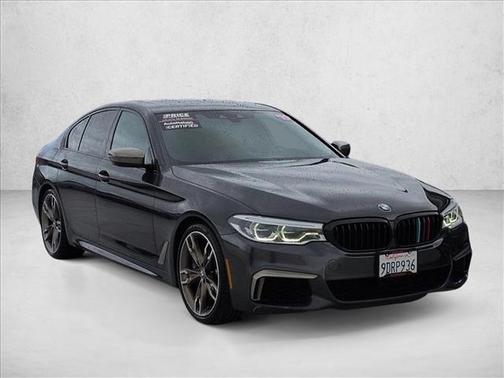 Dark Graphite Metallic 2019 BMW M550 i xDrive
