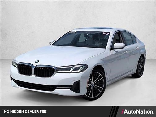 Alpine White 2023 BMW 540 i
