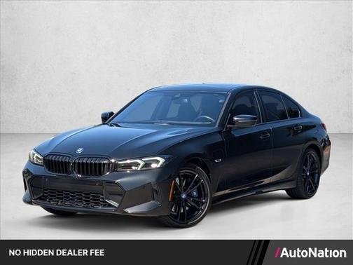 Black Sapphire Metallic 2023 BMW 330e 330e