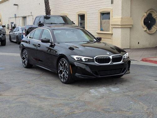 Jet Black 2025 BMW 330 i