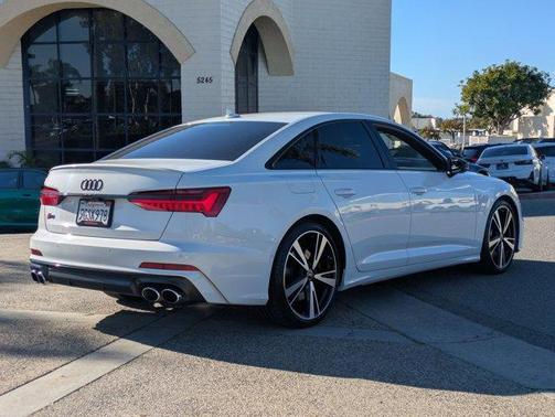 Glacier White Metallic 2022 Audi S6 2.9T Premium Plus