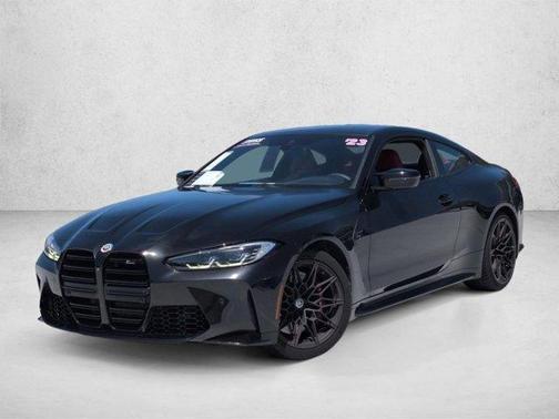 Black Sapphire Metallic 2023 BMW M4 Competition