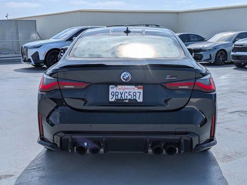 Black Sapphire Metallic 2023 BMW M4 Competition