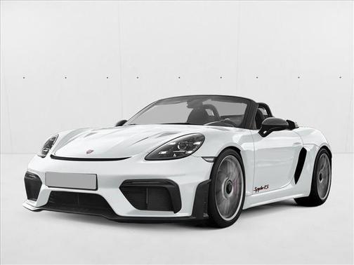 White 2025 Porsche 718 Spyder RS