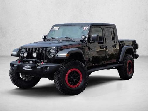 Black Clearcoat 2021 Jeep Gladiator Rubicon