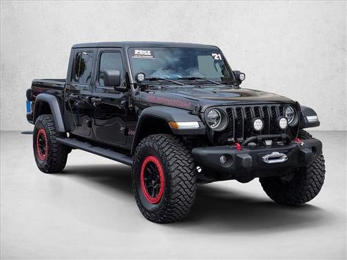 Black Clearcoat 2021 Jeep Gladiator Rubicon