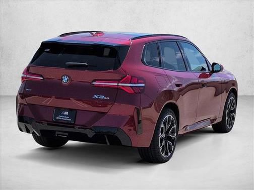 Red Metallic 2026 BMW X3 30 xDrive