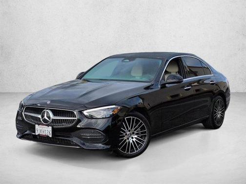 Obsidian Black Metallic 2023 Mercedes-Benz C-Class C 300