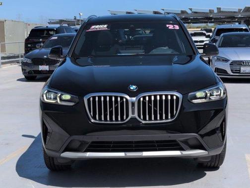 Jet Black 2023 BMW X3 sDrive30i