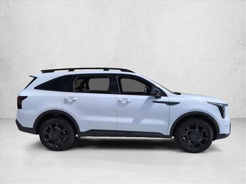 Glacial White Pearl 2025 Kia Sorento SX Prestige