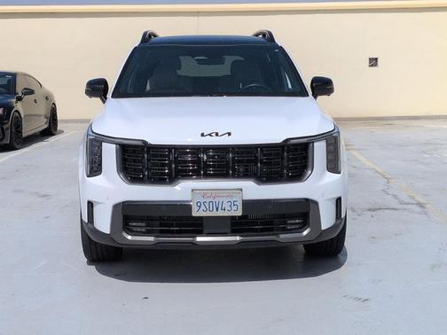 Glacial White Pearl 2025 Kia Sorento SX Prestige