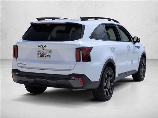Glacial White Pearl 2025 Kia Sorento SX Prestige