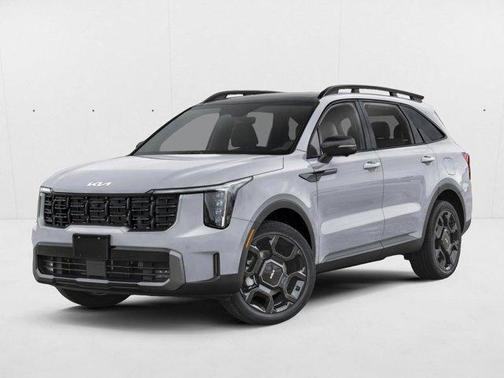 Glacial White Pearl 2025 Kia Sorento SX Prestige