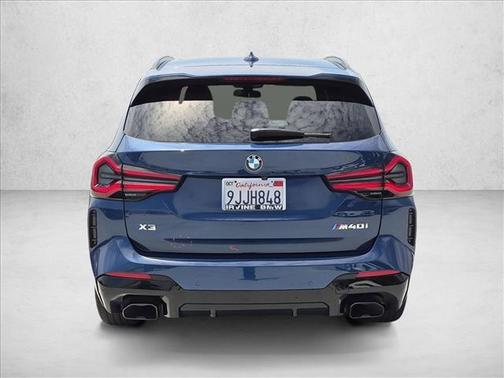 Phytonic Blue Metallic 2024 BMW X3 M40i