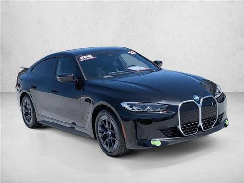 Black Sapphire Metallic 2023 BMW i4 Gran Coupe eDrive35