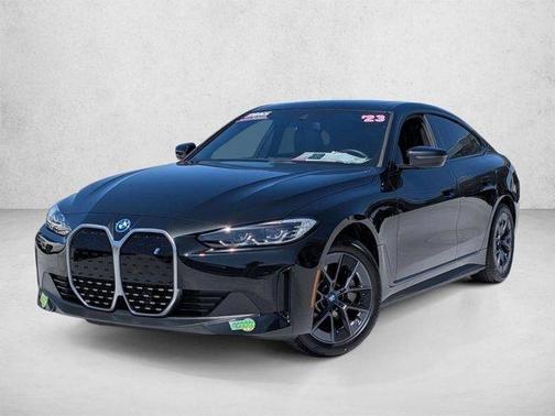 Black Sapphire Metallic 2023 BMW i4 Gran Coupe eDrive35
